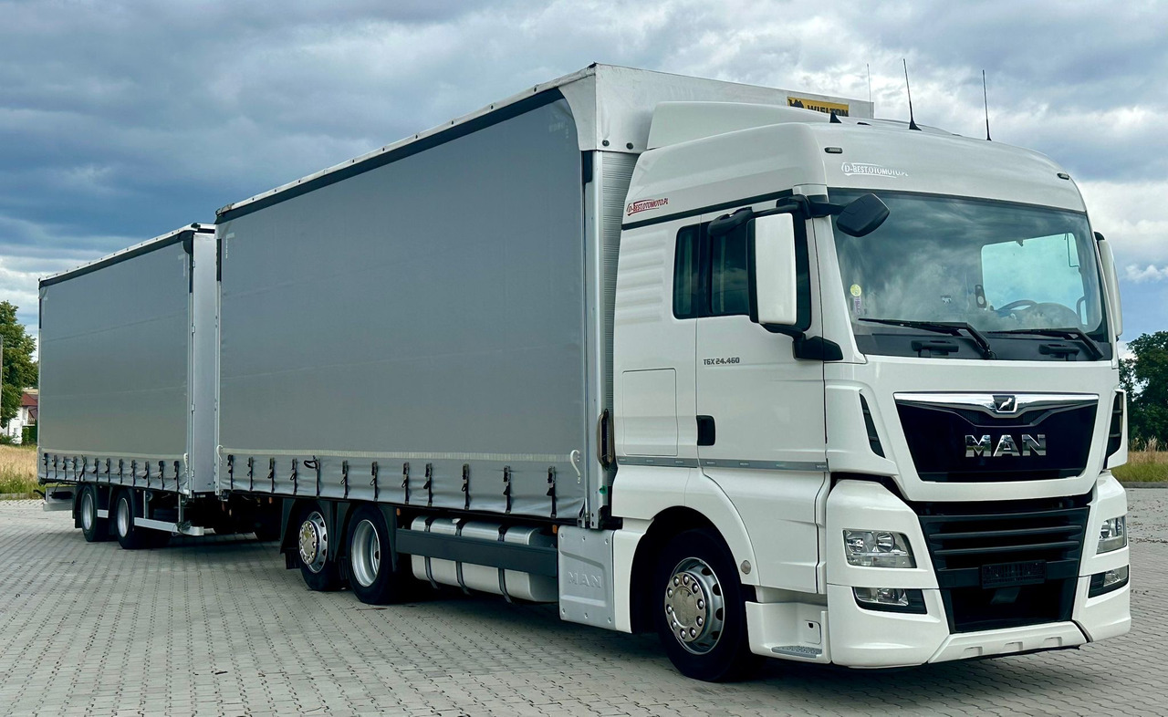 MAN TGX 26.460 / ZESTAW PRZEJAZDOWY / 38 PALET / AUTOMAT / SYPIALKA / PRZYCZEPA WIELTON / 2019 ROK / NISKI PRZEBIEG - Plane LKW: das Bild 2 MAN TGX 26.460 / ZESTAW PRZEJAZDOWY / 38 PALET / AUTOMAT / SYPIALKA / PRZYCZEPA WIELTON / 2019 ROK / NISKI PRZEBIEG - Plane LKW: das Bild 2
