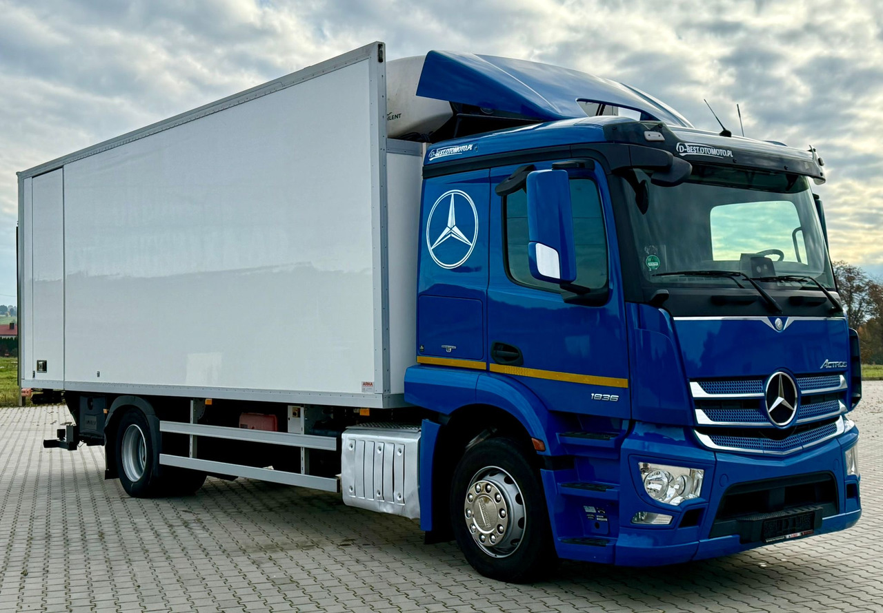 MERCEDES-BENZ ACTROS 1836 / CHŁODNIA / WINDA / 18 PALET / SILNIK 10677 cm3 / CARRIER / SYPIALKA / AUTOMAT / 2018 ROK - Kühlkoffer LKW: das Bild 1 MERCEDES-BENZ ACTROS 1836 / CHŁODNIA / WINDA / 18 PALET / SILNIK 10677 cm3 / CARRIER / SYPIALKA / AUTOMAT / 2018 ROK - Kühlkoffer LKW: das Bild 1