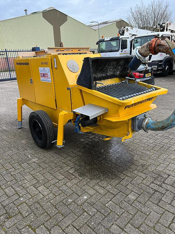 Stationäre Betonpumpe 2014 PUTZMEISTER  BSA1005 DC  trailer mounted.: das Bild 8