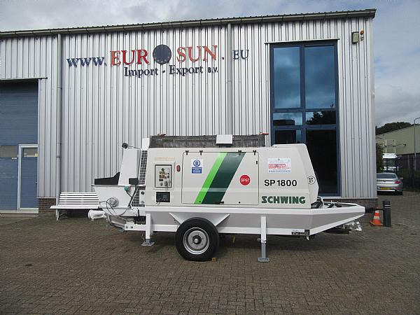 2014 SCHWING BP 1800 D -129 KW static pump - Stationäre Betonpumpe: das Bild 2 2014 SCHWING BP 1800 D -129 KW static pump - Stationäre Betonpumpe: das Bild 2