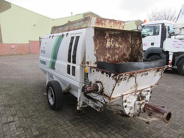2014 SCHWING SP1800 D 129KW trailer pump - Stationäre Betonpumpe: das Bild 5 2014 SCHWING SP1800 D 129KW trailer pump - Stationäre Betonpumpe: das Bild 5