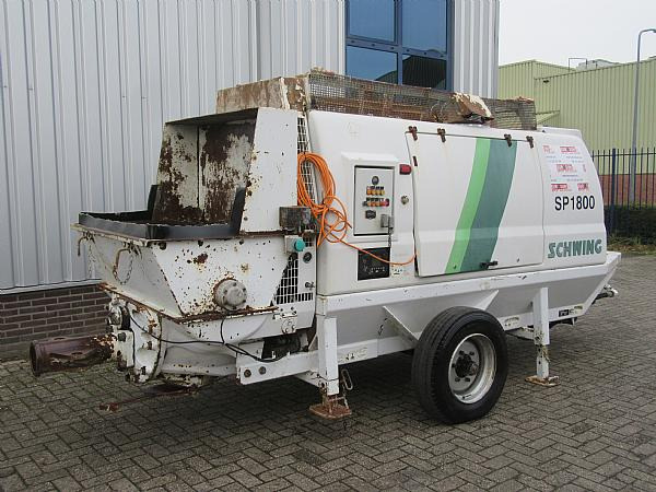 2015 SCHWING SP 1800 D 129KW - Stationäre Betonpumpe: das Bild 2 2015 SCHWING SP 1800 D 129KW - Stationäre Betonpumpe: das Bild 2