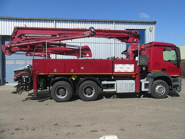 2017 SCHWING S24 X / MB AROCS - Betonpumpe: das Bild 2 2017 SCHWING S24 X / MB AROCS - Betonpumpe: das Bild 2