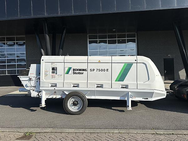 2022 SCHWING SP 7500 E -250 kw trailer pump - Stationäre Betonpumpe: das Bild 1 2022 SCHWING SP 7500 E -250 kw trailer pump - Stationäre Betonpumpe: das Bild 1