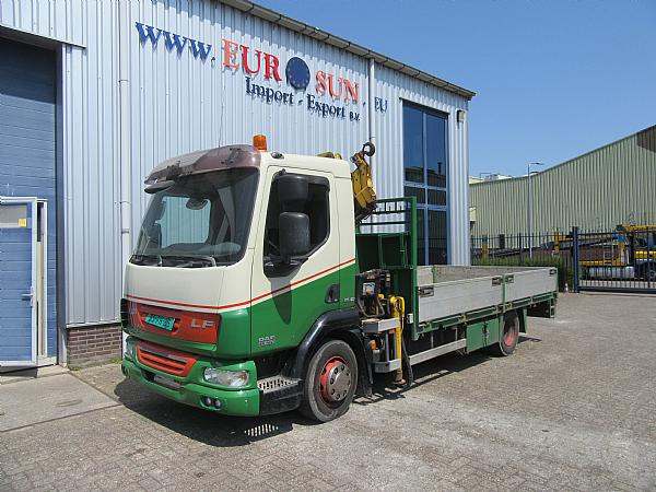 DAF DAF FA LF 45.160 & HIAB crane. - Pritsche LKW, Autokran: das Bild 1 DAF DAF FA LF 45.160 & HIAB crane. - Pritsche LKW, Autokran: das Bild 1