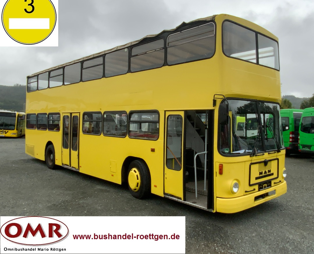 MAN SD 200 - Doppeldeckerbus: das Bild 1 MAN SD 200 - Doppeldeckerbus: das Bild 1