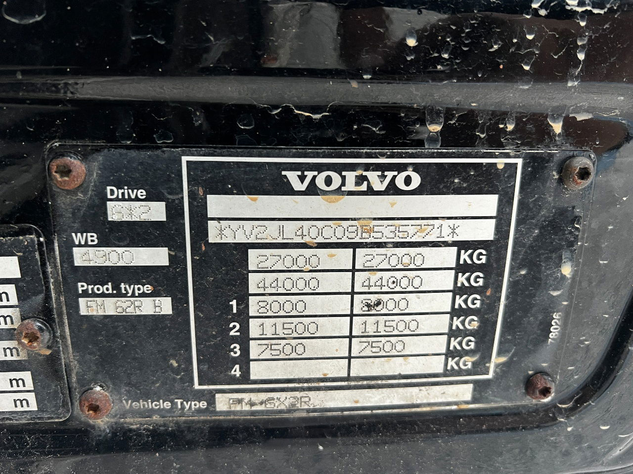 Koffer LKW Volvo FM 9.300 Globe 6x2, Euro 5: das Bild 16