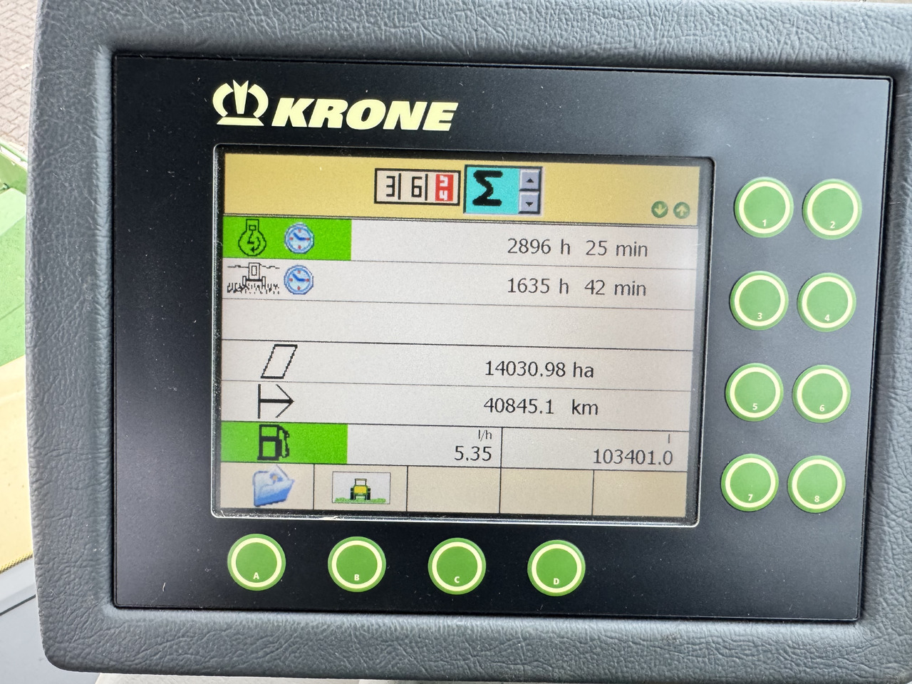 Mähwerk Krone Big M 420 CV: das Bild 13