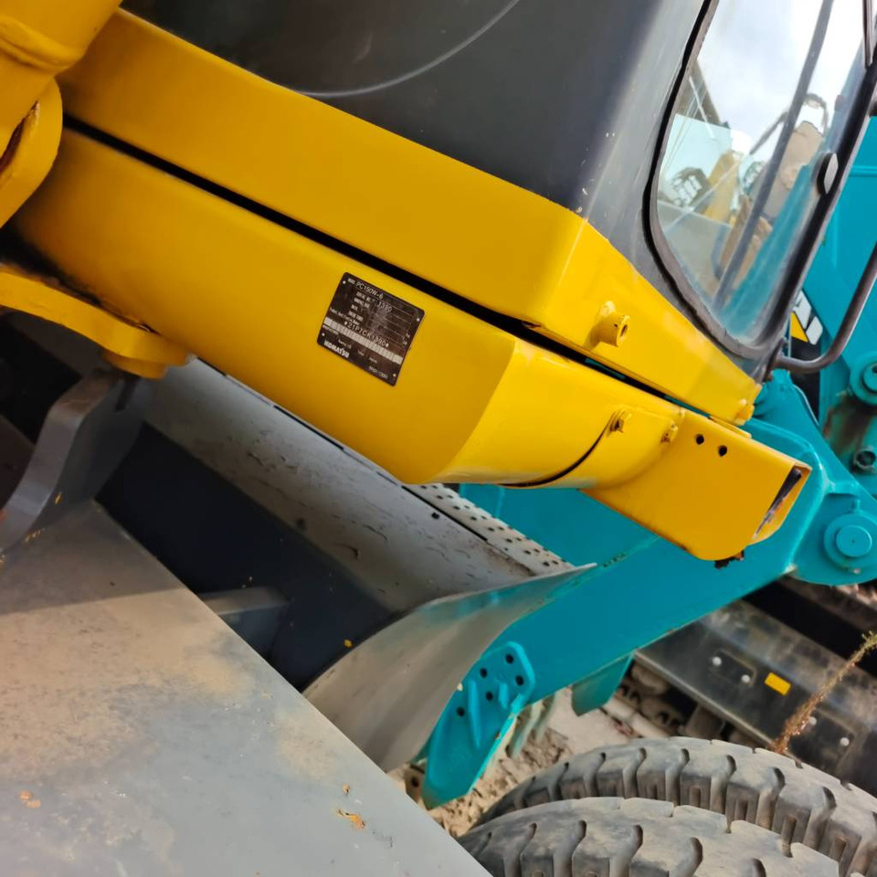 Mobilbagger Komatsu PW 150: das Bild 12