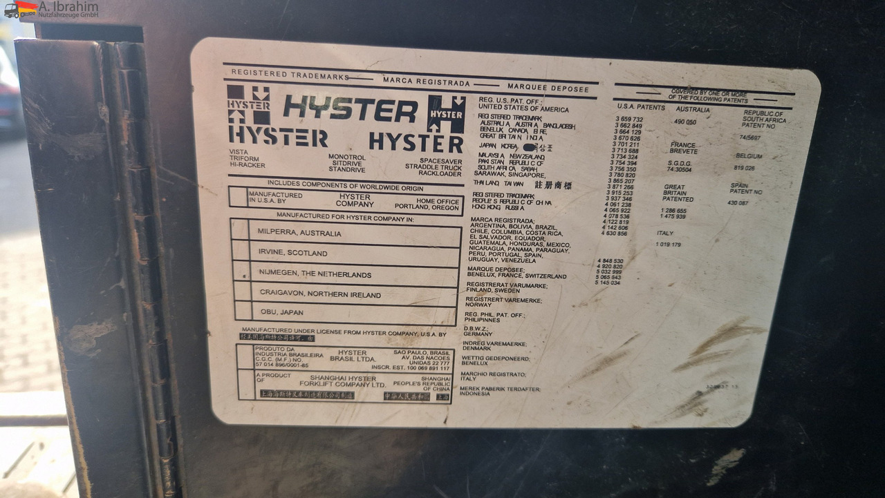 Dieselstapler Hyster H 12.00 XL2 12t Stapler Hubkraft | Top Zustand: das Bild 13