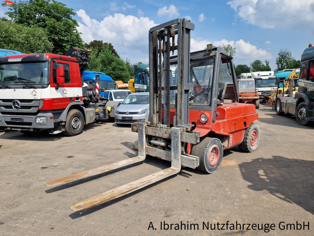 Linde H60 Tragfähigkeit 6000 kg ,3800 mm Hubhöhe, 2x vorhanden - Dieselstapler: das Bild 1 Linde H60 Tragfähigkeit 6000 kg ,3800 mm Hubhöhe, 2x vorhanden - Dieselstapler: das Bild 1