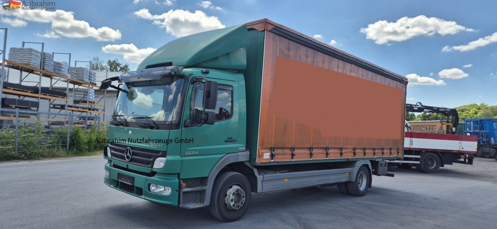 Mercedes-Benz 1224L Schiebeplane, Luftfederung HA - Plane LKW: das Bild 1 Mercedes-Benz 1224L Schiebeplane, Luftfederung HA - Plane LKW: das Bild 1