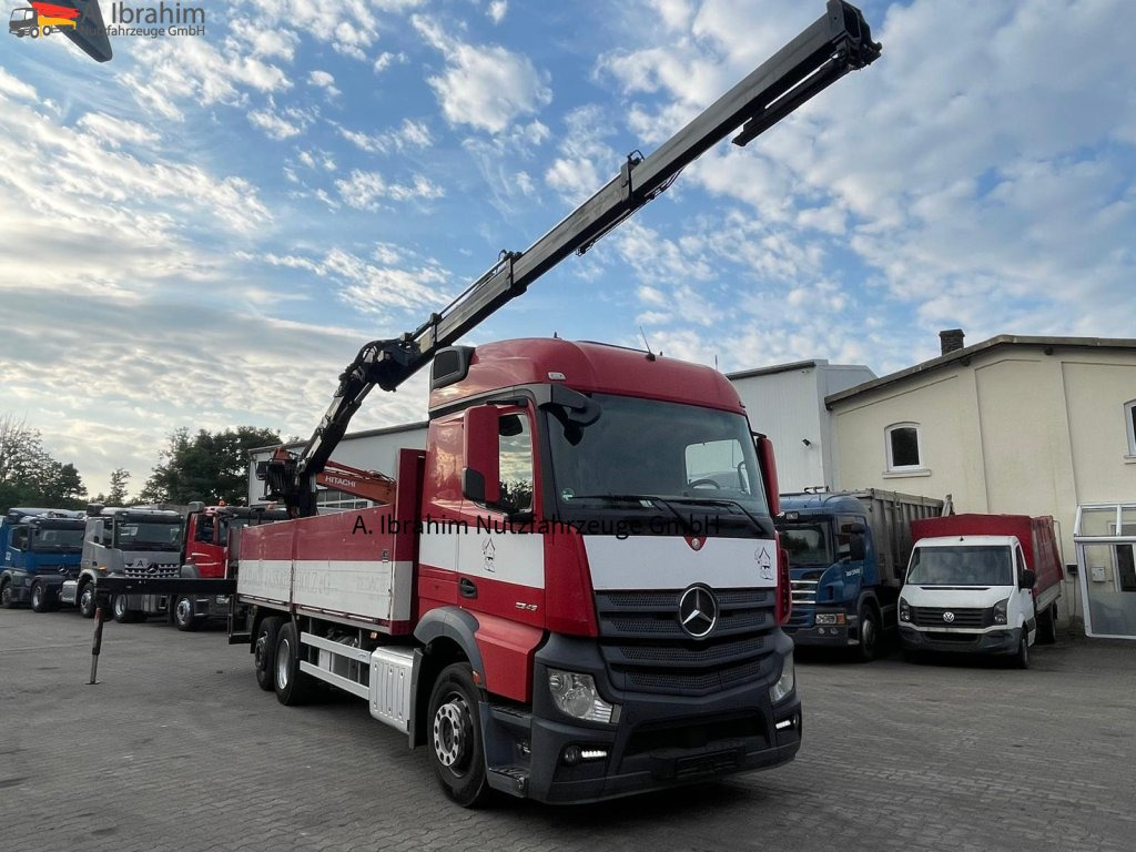 Mercedes-Benz Actors 2545 6x2 Pritsche Kran HIAB 166 - Pritsche LKW, Autokran: das Bild 1 Mercedes-Benz Actors 2545 6x2 Pritsche Kran HIAB 166 - Pritsche LKW, Autokran: das Bild 1