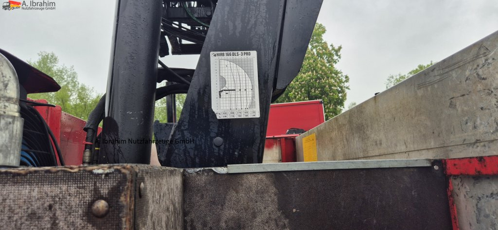 Mercedes-Benz DB 2545 HIAB 166 mit Zange. Lift-Lenkachse - Pritsche LKW, Autokran: das Bild 2 Mercedes-Benz DB 2545 HIAB 166 mit Zange. Lift-Lenkachse - Pritsche LKW, Autokran: das Bild 2