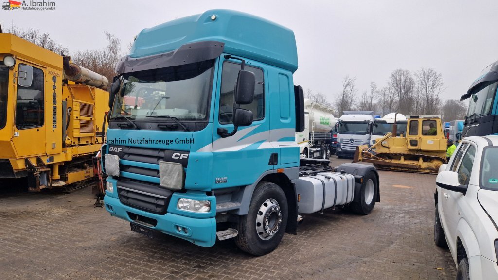 Sattelzugmaschine Daf FT CF 2x Nebenantrieb, Kipphydraulik deutsches Fahrzeug, fehlerfrei im Display: das Bild 8