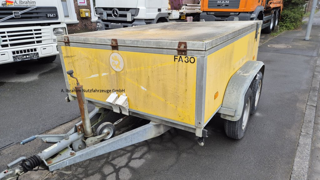 Koffer Anhänger Wagenbouw Hapert K2700 Deichsel verstellbar: das Bild 8