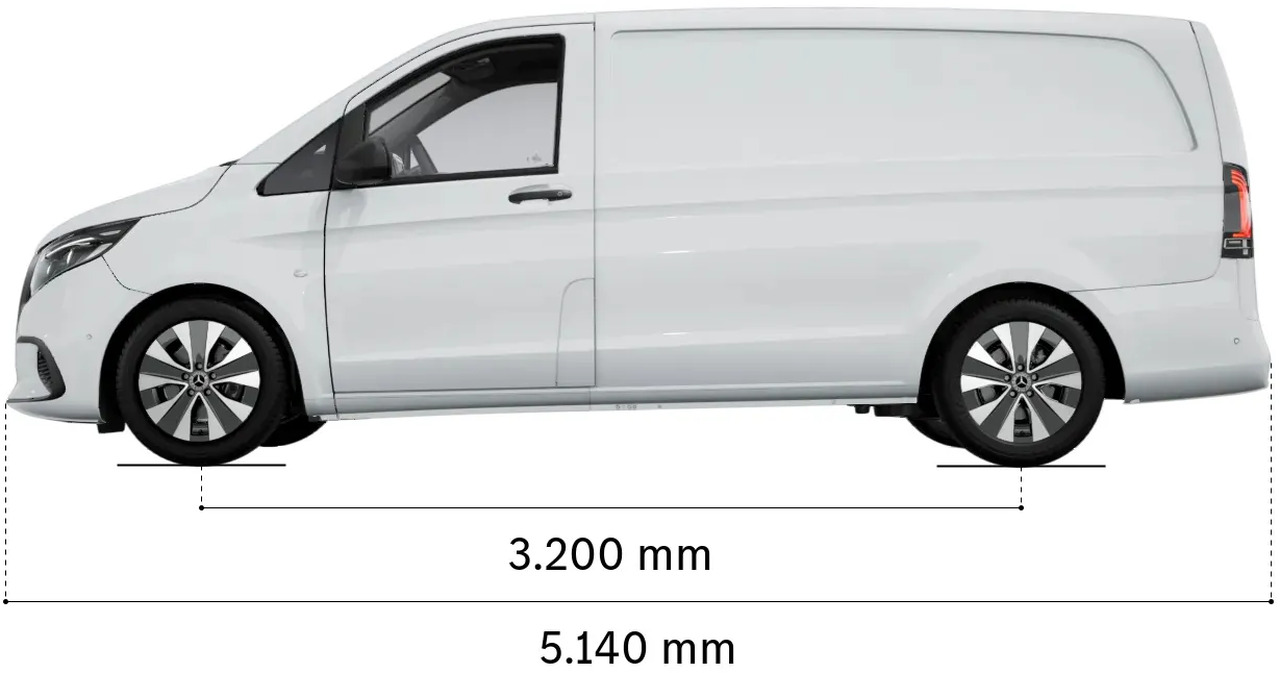 MERCEDES-BENZ EVITO LONG - Kastenwagen, Elektro-Transporter: das Bild 1 MERCEDES-BENZ EVITO LONG - Kastenwagen, Elektro-Transporter: das Bild 1