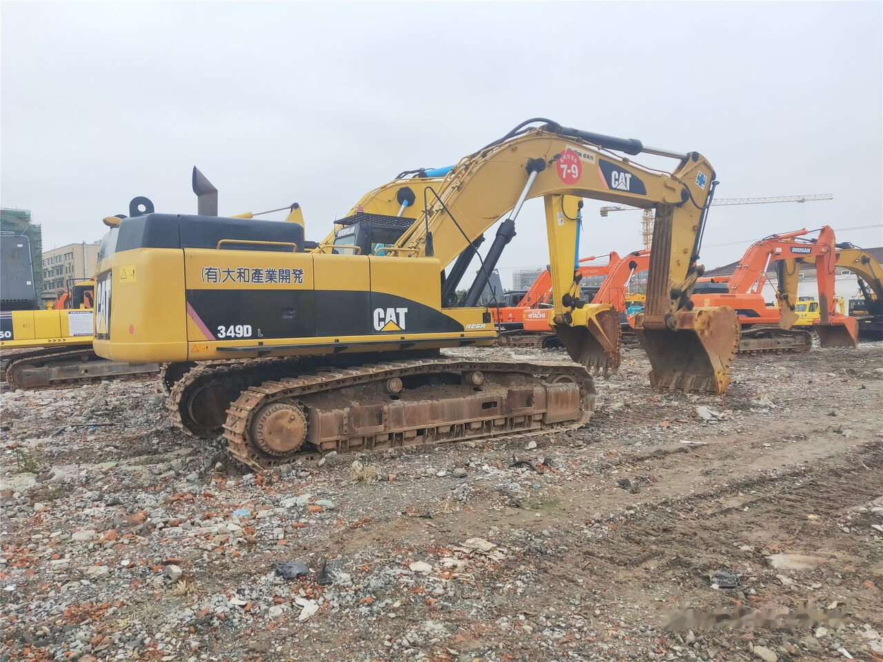 Caterpillar 349DL - Kettenbagger: das Bild 1 Caterpillar 349DL - Kettenbagger: das Bild 1