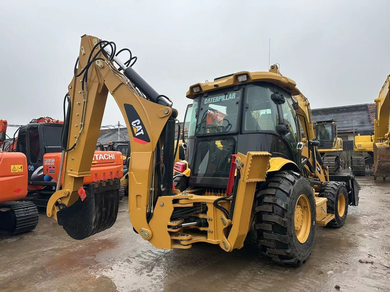 Caterpillar 420F - Baggerlader: das Bild 2 Caterpillar 420F - Baggerlader: das Bild 2