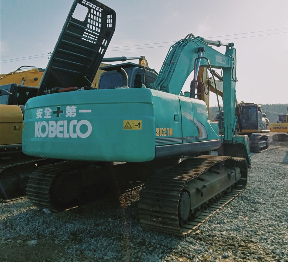 Kobelco SK210 - Kettenbagger: das Bild 3 Kobelco SK210 - Kettenbagger: das Bild 3