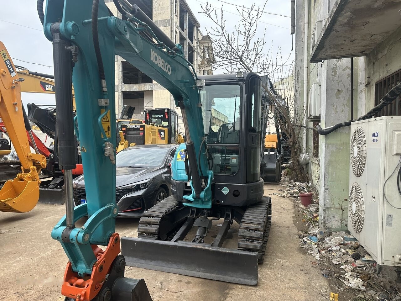 Kobelco SK35SR-5 - Minibagger: das Bild 1 Kobelco SK35SR-5 - Minibagger: das Bild 1
