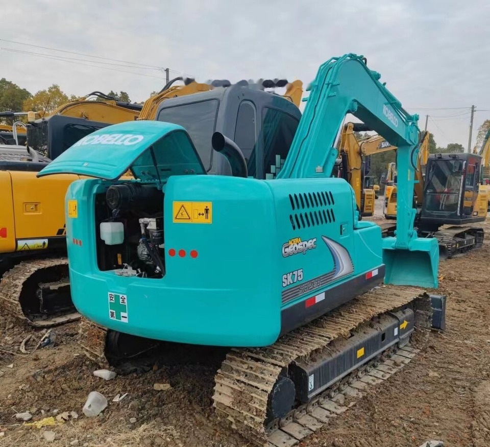 Kobelco SK75 - Minibagger: das Bild 2 Kobelco SK75 - Minibagger: das Bild 2