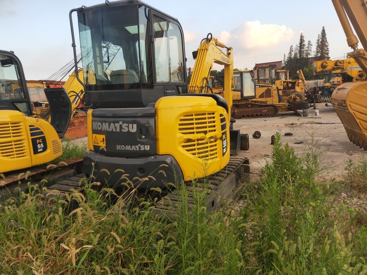 Komatsu PC55 - Minibagger: das Bild 1 Komatsu PC55 - Minibagger: das Bild 1