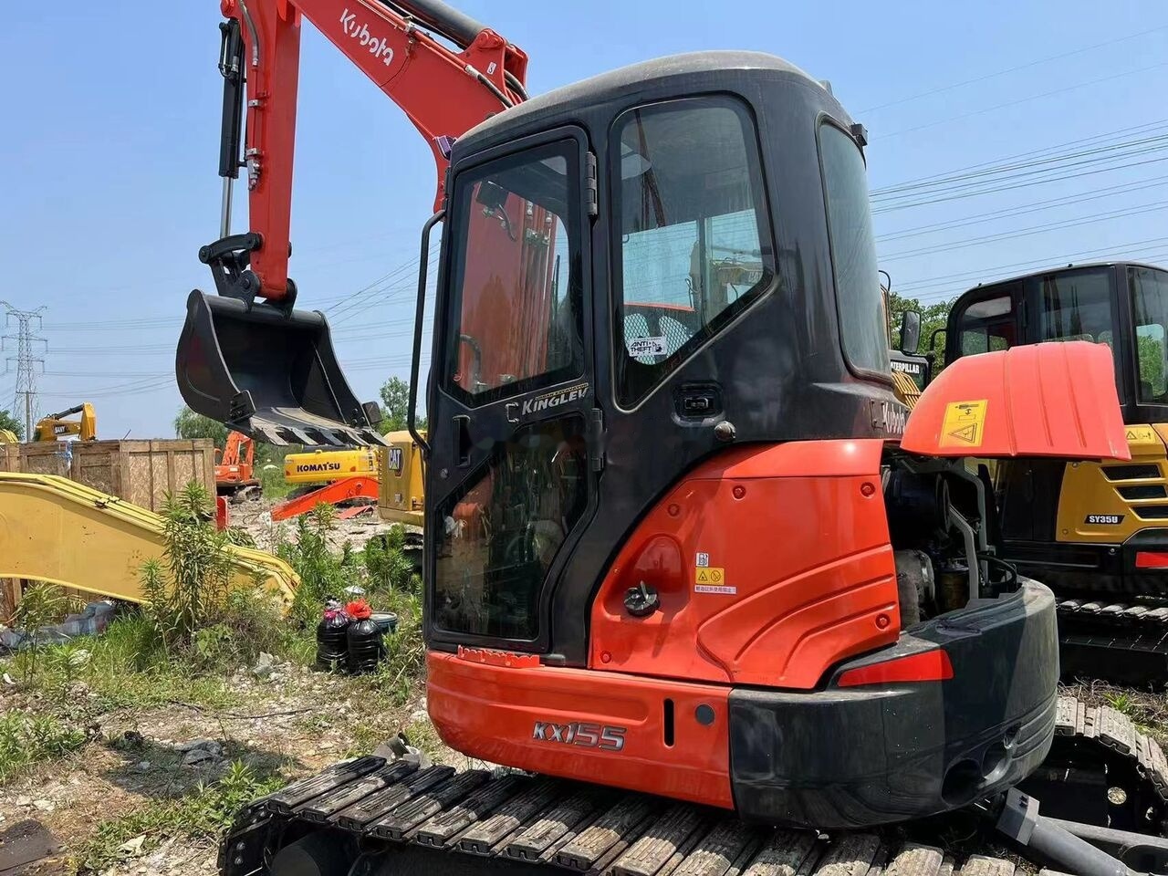 Kubota KX155 - Minibagger: das Bild 4 Kubota KX155 - Minibagger: das Bild 4
