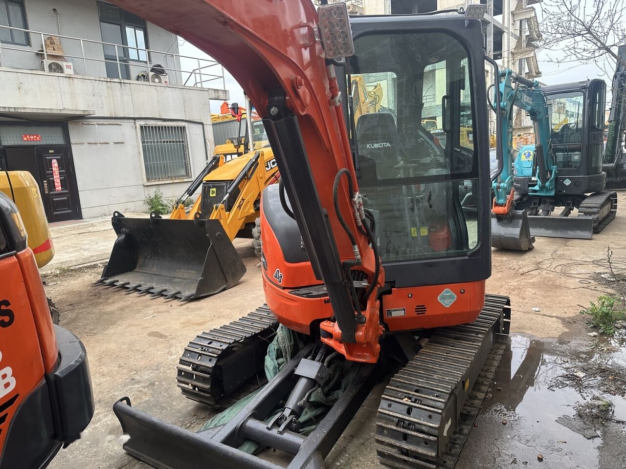 Kubota U35 - Minibagger: das Bild 4 Kubota U35 - Minibagger: das Bild 4