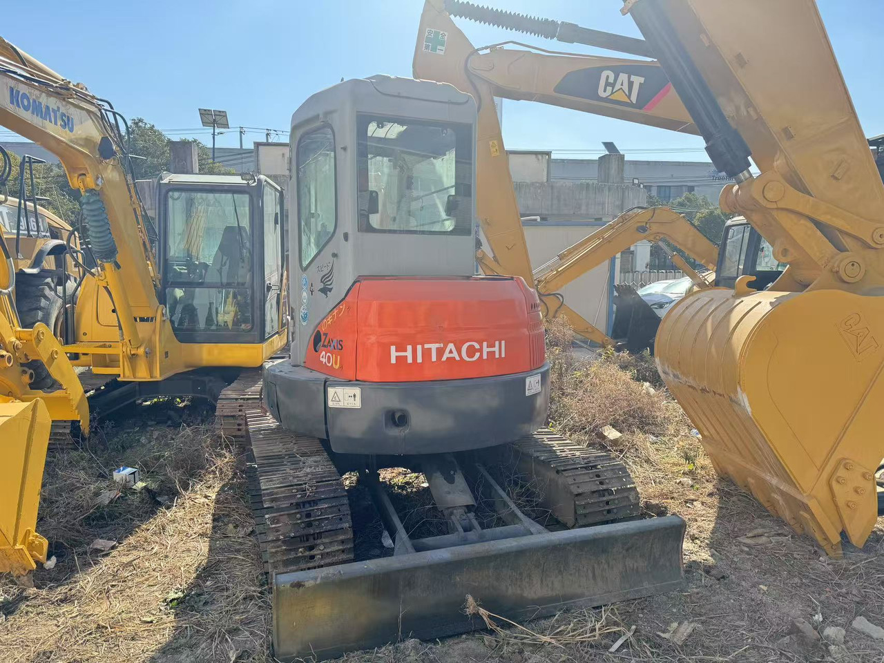 HITACHI ZX40U - Minibagger: das Bild 4 HITACHI ZX40U - Minibagger: das Bild 4