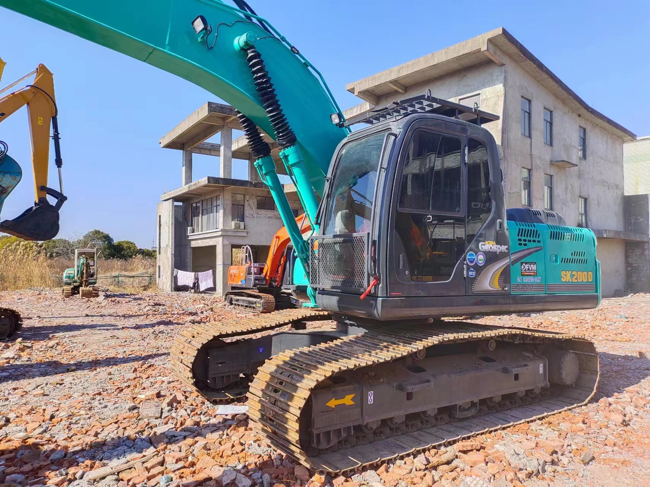 KOBELCO SK200D - Kettenbagger: das Bild 1 KOBELCO SK200D - Kettenbagger: das Bild 1