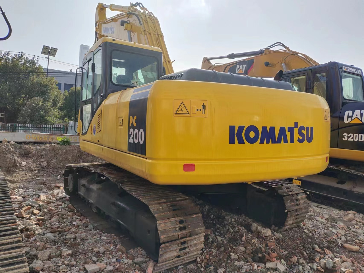 KOMATSU PC200-7 - Kettenbagger: das Bild 1 KOMATSU PC200-7 - Kettenbagger: das Bild 1