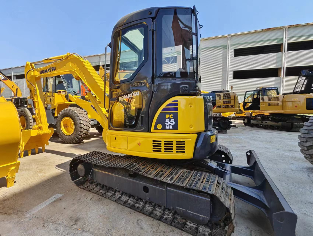 KOMATSU PC55MR - Minibagger: das Bild 5 KOMATSU PC55MR - Minibagger: das Bild 5