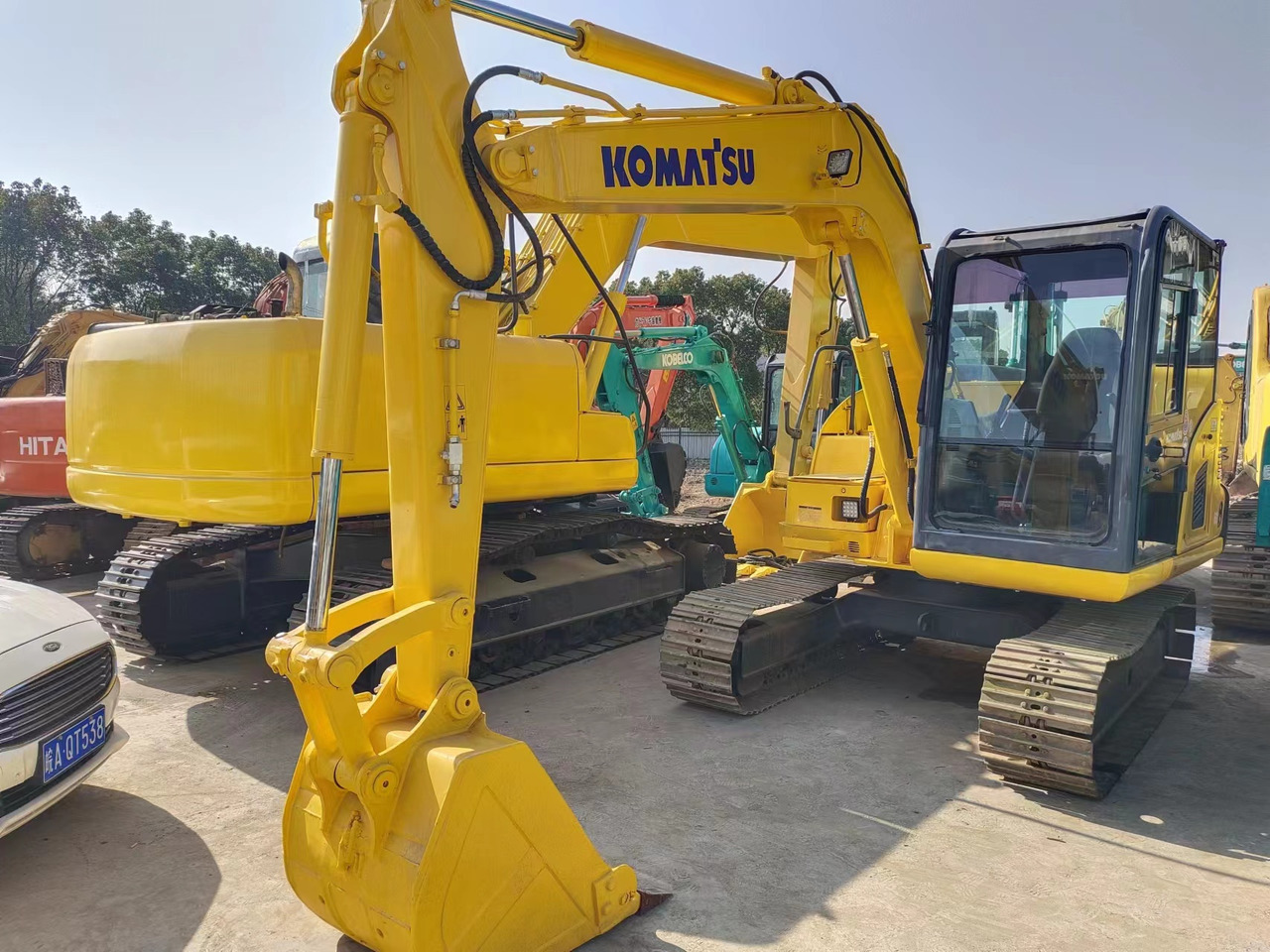 KOMATSU PC60-8 - Minibagger: das Bild 1 KOMATSU PC60-8 - Minibagger: das Bild 1