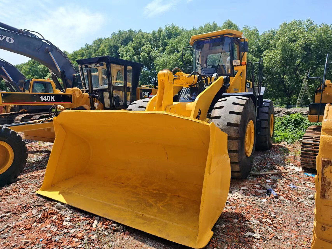KOMATSU WA470-3 - Radlader: das Bild 5 KOMATSU WA470-3 - Radlader: das Bild 5