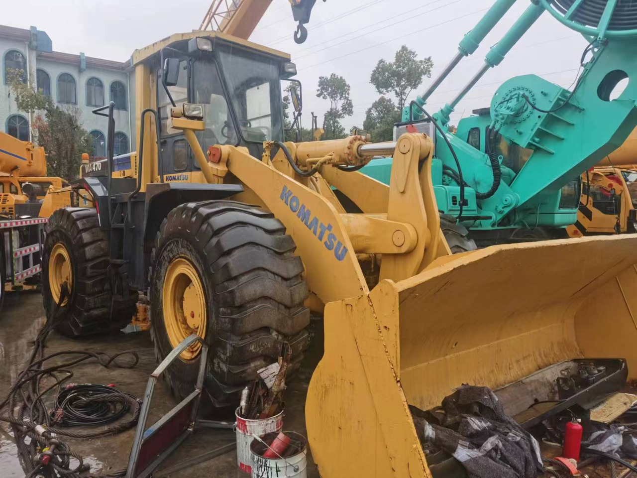 KOMATSU WA470 - Radlader: das Bild 2 KOMATSU WA470 - Radlader: das Bild 2