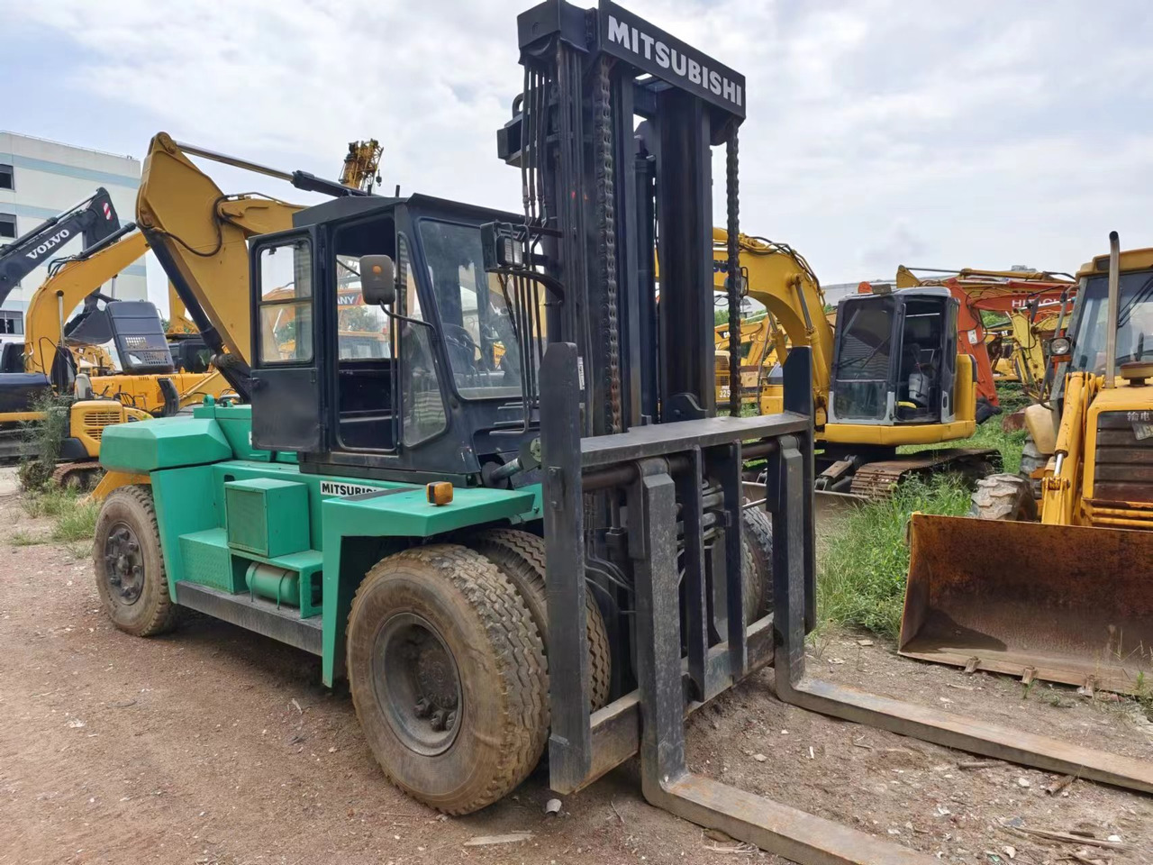 MITSUBISHI 16ton diesel forklift Japan made - Dieselstapler: das Bild 1 MITSUBISHI 16ton diesel forklift Japan made - Dieselstapler: das Bild 1