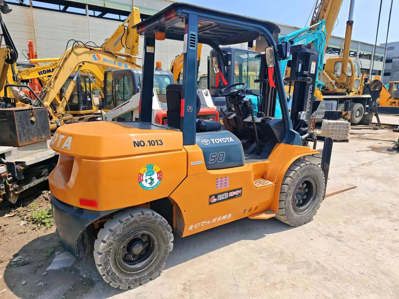 TOYOTA FD50 - Dieselstapler: das Bild 2 TOYOTA FD50 - Dieselstapler: das Bild 2