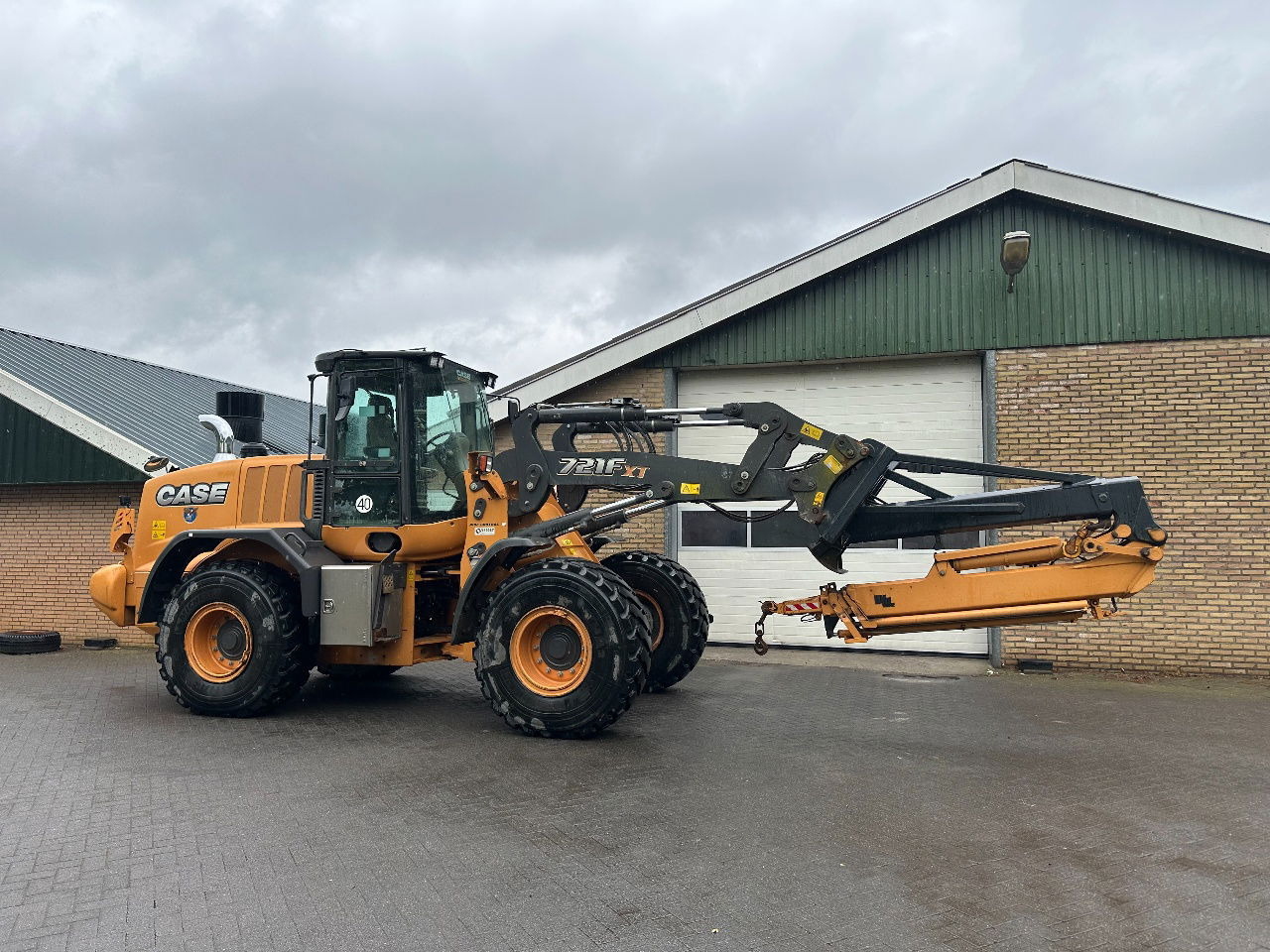 Case 721F - Radlader: das Bild 3 Case 721F - Radlader: das Bild 3