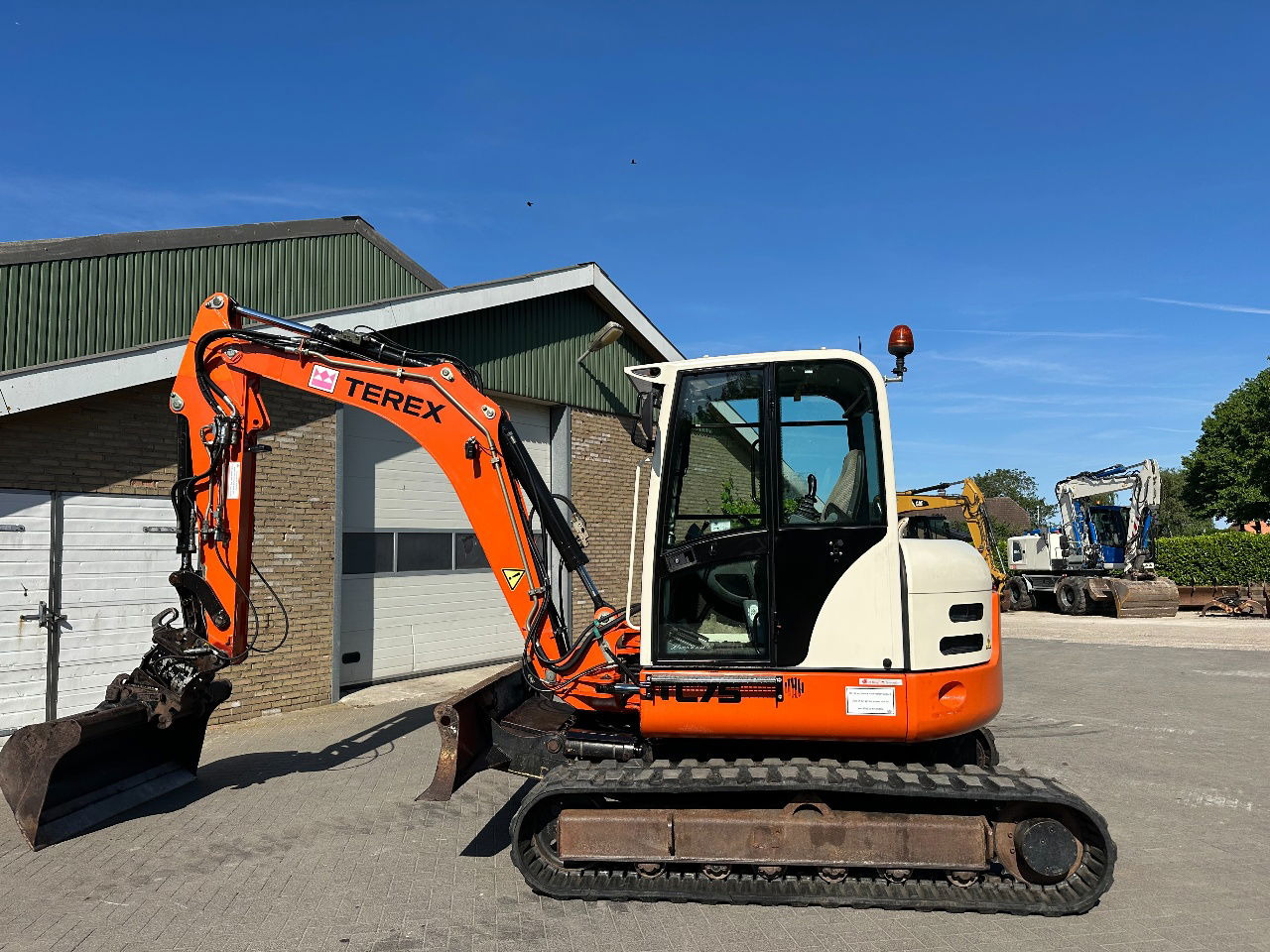 Kettenbagger Terex TC75: das Bild 1