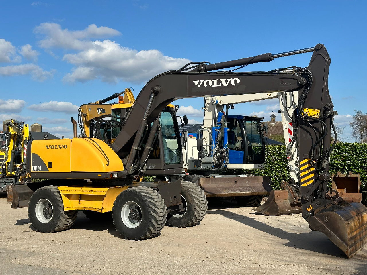 Volvo EW160 - Mobilbagger: das Bild 5 Volvo EW160 - Mobilbagger: das Bild 5
