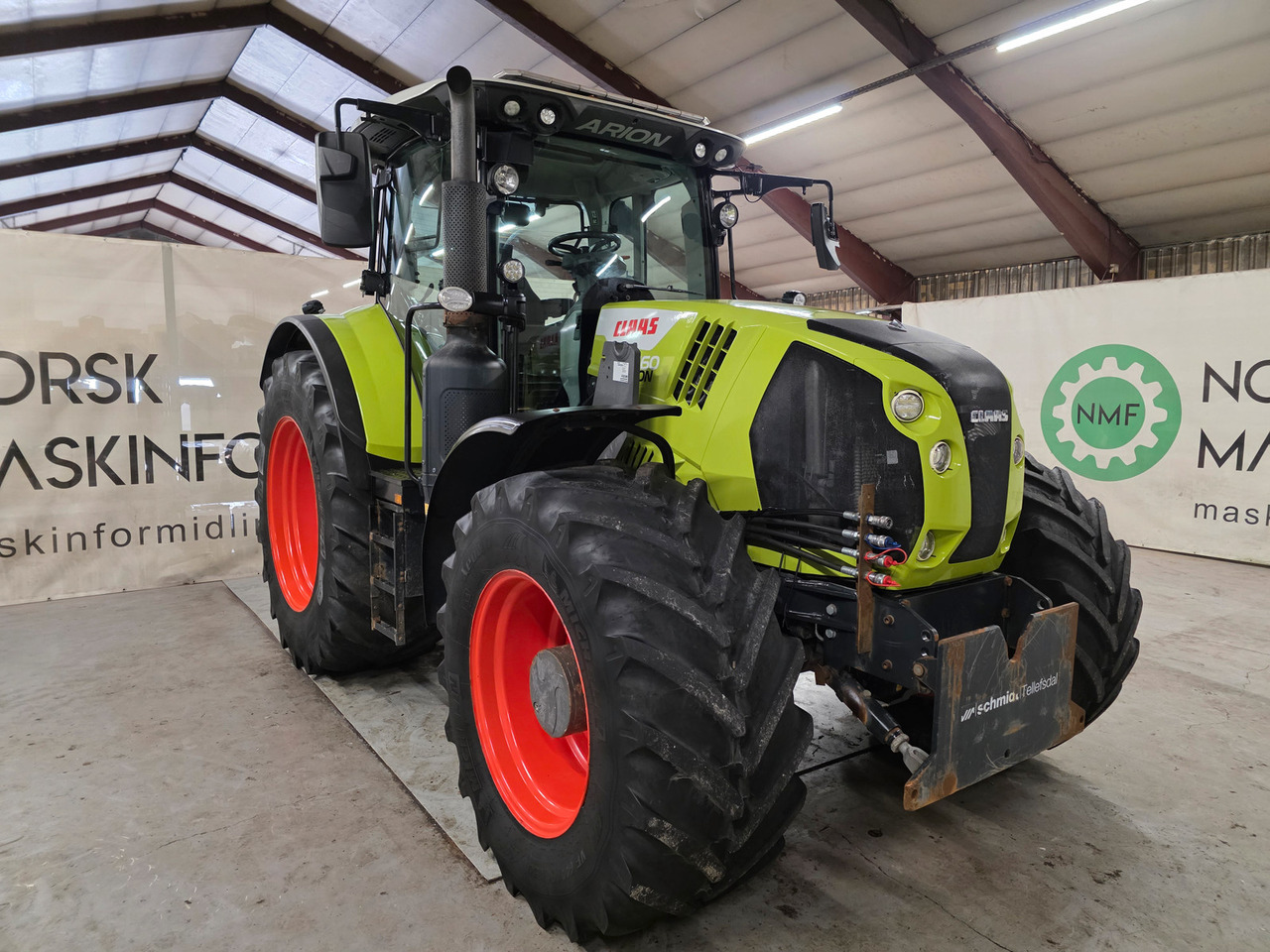 Traktor CLAAS Arion 660 C-Matic: das Bild 7