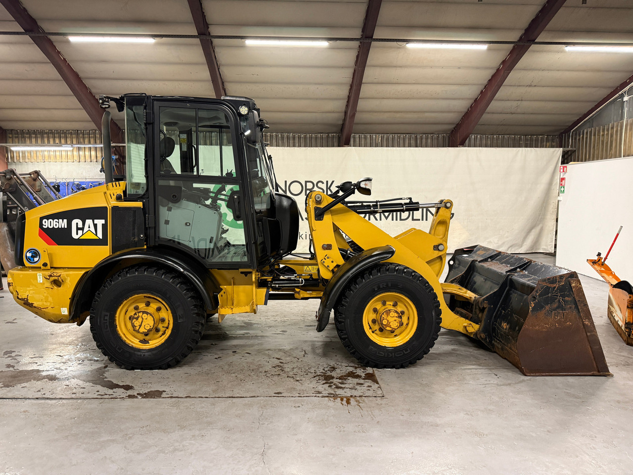 Cat 906M High Flow, 40 km/t med skuff og plog # TIL LEIE# - Radlader: das Bild 5 Cat 906M High Flow, 40 km/t med skuff og plog # TIL LEIE# - Radlader: das Bild 5