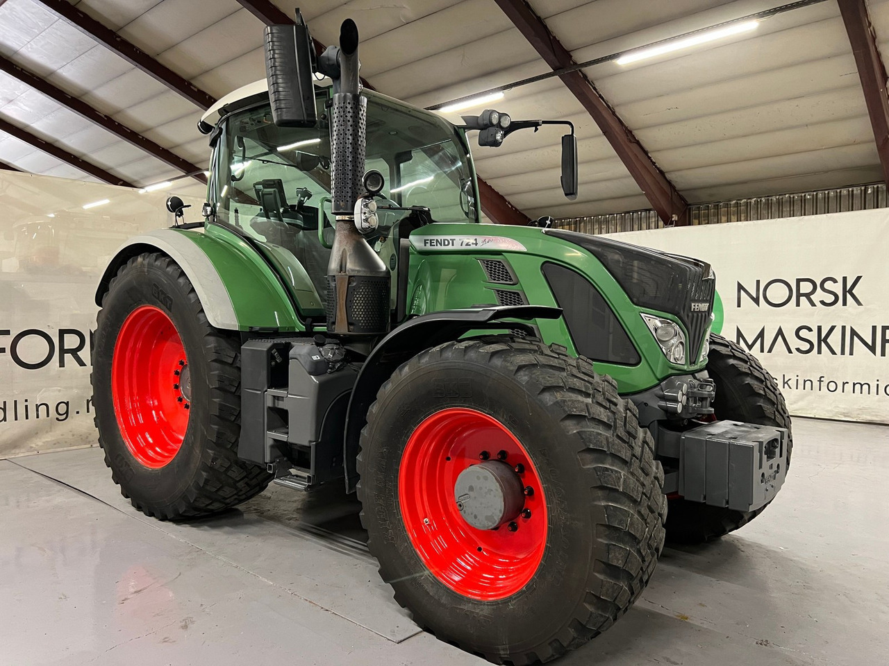 Fendt 724 Vario - Traktor: das Bild 5 Fendt 724 Vario - Traktor: das Bild 5