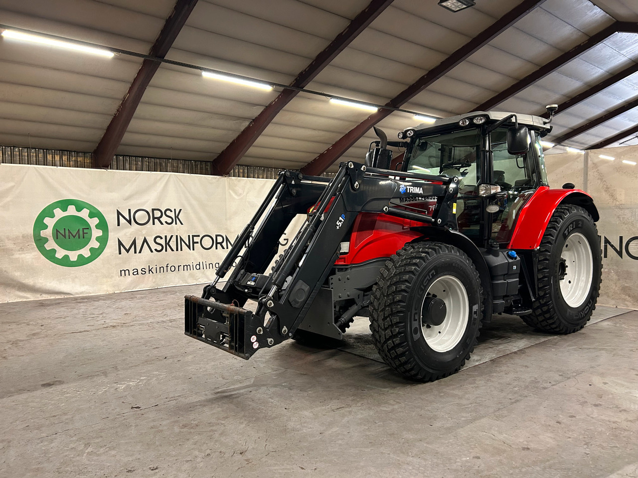 Massey Ferguson 7618 Dyna VT - Traktor: das Bild 1 Massey Ferguson 7618 Dyna VT - Traktor: das Bild 1