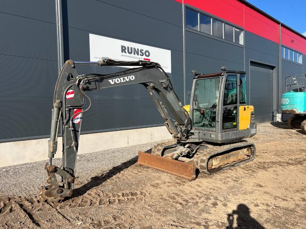 Volvo EC 55 C - Minibagger: das Bild 1 Volvo EC 55 C - Minibagger: das Bild 1