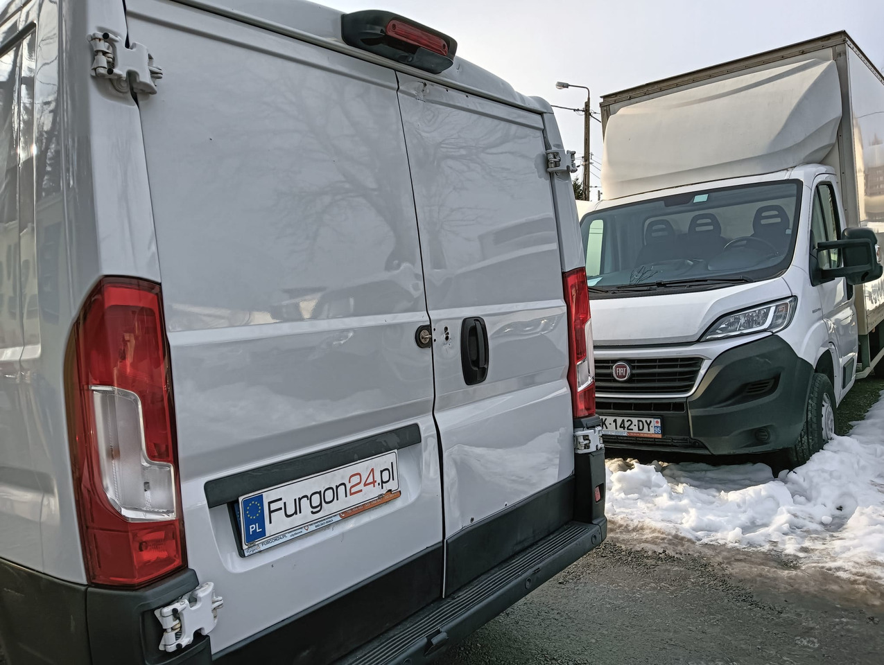 Kleintransporter FIAT DUCATO FURGON BLASZAK L2H1 NR 823: das Bild 7