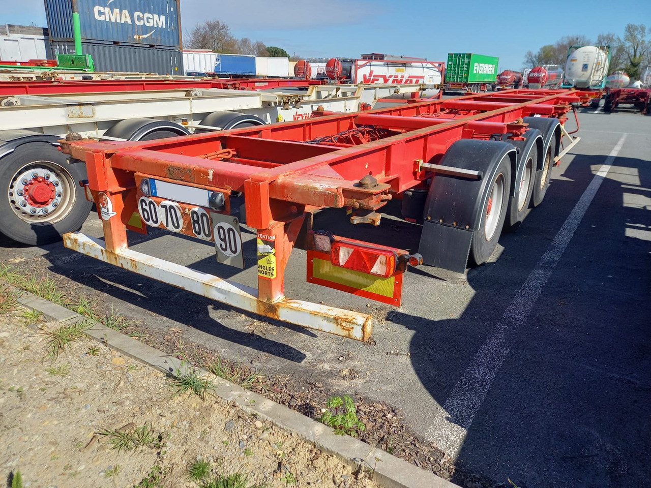 FRUEHAUF - Container/ Wechselfahrgestell Auflieger: das Bild 2 FRUEHAUF - Container/ Wechselfahrgestell Auflieger: das Bild 2
