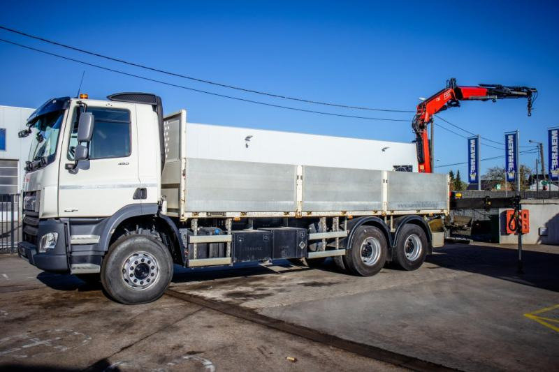 DAF CF 450-6X4+FASSI18T/M(3EXT)-78500KM - Pritsche LKW, Autokran: das Bild 1 DAF CF 450-6X4+FASSI18T/M(3EXT)-78500KM - Pritsche LKW, Autokran: das Bild 1