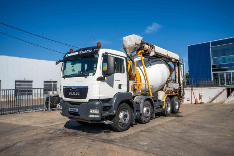 Fahrmischer MAN TGS 32.360 BB+LIEBHERR+TAPIS THEAM TS 13m: das Bild 7